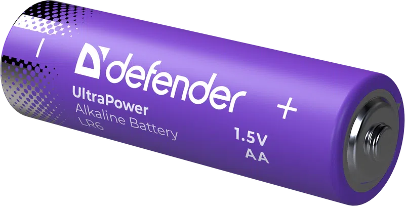 

Батарейка Defender UltraPower, AA (LR6), 1.5V, 4 шт. (56035)
