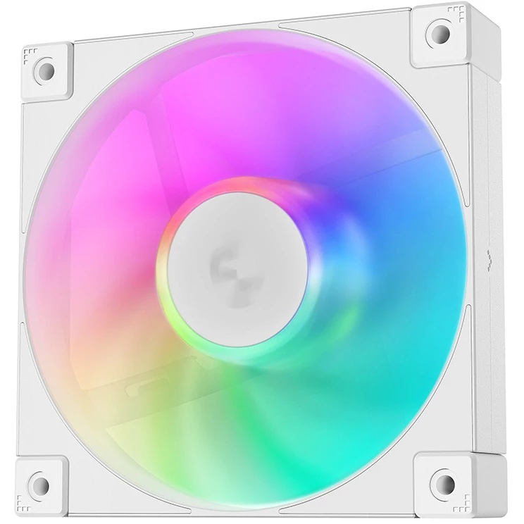 

Вентилятор Deepcool FD12 ARGB WH, 120 мм, 2050rpm, 26.9 дБ, 4-pin PWM + 3-pin 5V ARGB, 1шт, белый, ARGB подсветка (R-FD12-WHAPN1-G), FD12 ARGB WH