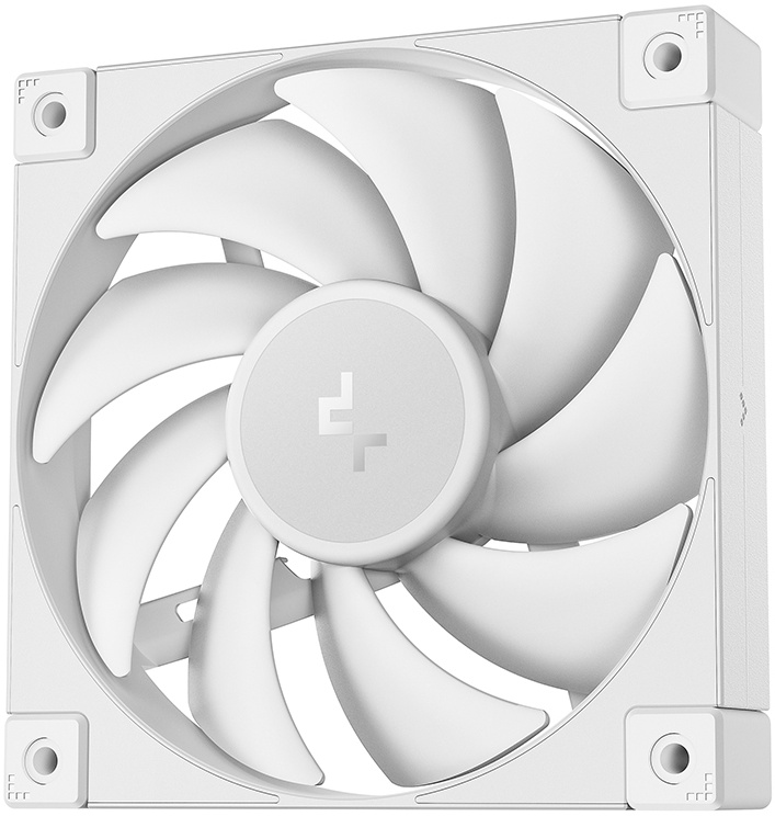 

Вентилятор Deepcool FD12 WH, 120 мм, 2050rpm, 27.6 дБ, 4-pin PWM, 1шт, белый, FD12 WH