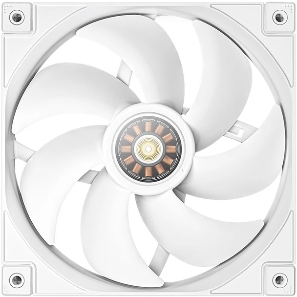 

Вентилятор Deepcool FT14 WH, 140 мм, 1650rpm, 25.1 дБ, 4-pin PWM, 1шт, белый, белая подсветка (R-FT14-WHWPN1-G), FT14 WH