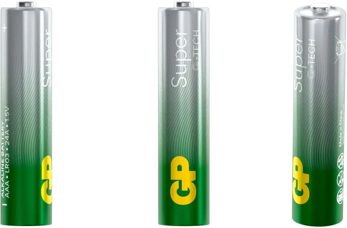 

Батарейка GP Super Alkaline, AAA (LR03), 1.5V, 96 шт. (GPPCA24AS532(GP24AA21RA-2CRS4))