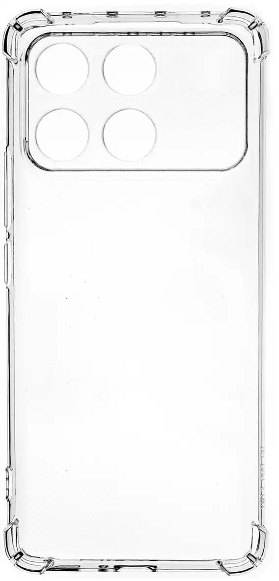 Чехол-накладка PERO CC02-XPX6P-TR для смартфона Poco X6 Pro 5G, прозрачный