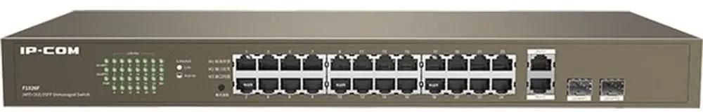 

Коммутатор IP-Com F1026F, кол-во портов: 24x100, кол-во SFP/uplink: combo RJ-45/SFP 2x1 Гбит/с, установка в стойку (F1026F), F1026F