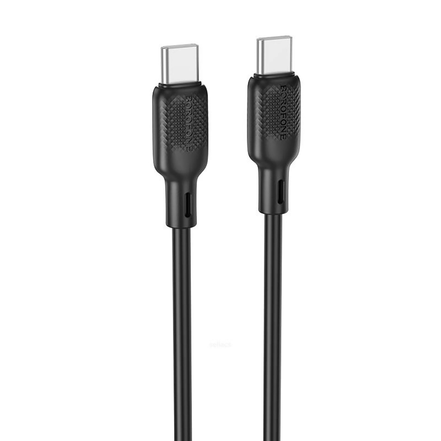 

Кабель USB Type-C-USB Type-C, 3А, 60 Вт, 1 м, черный, Borofone BX113 Lenny, BX113
