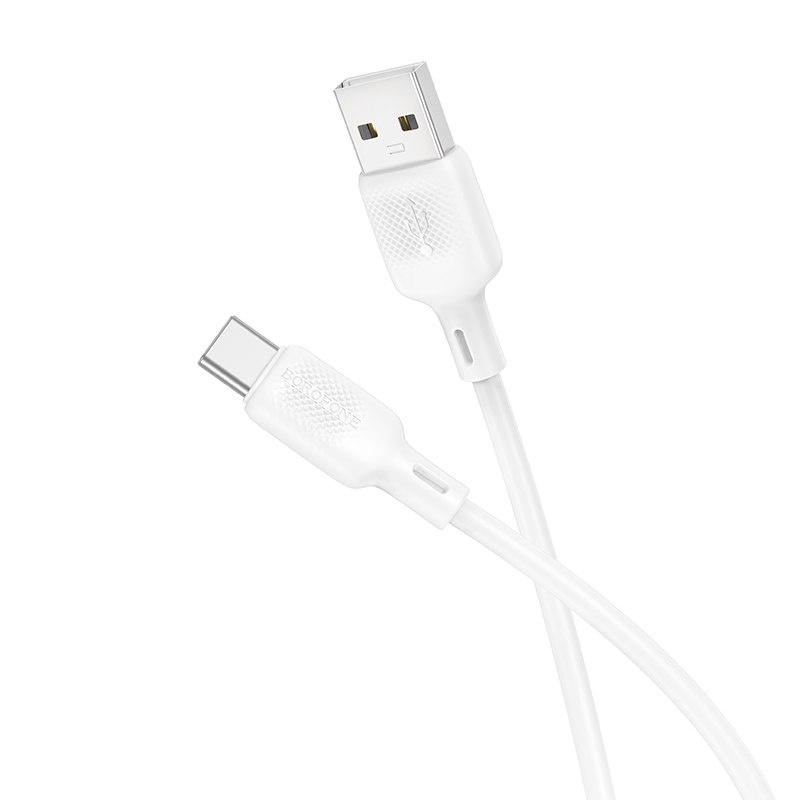 

Кабель USB-USB Type-C, 3А, 1 м, белый, Borofone BX113 Lenny (6941991115448), BX113