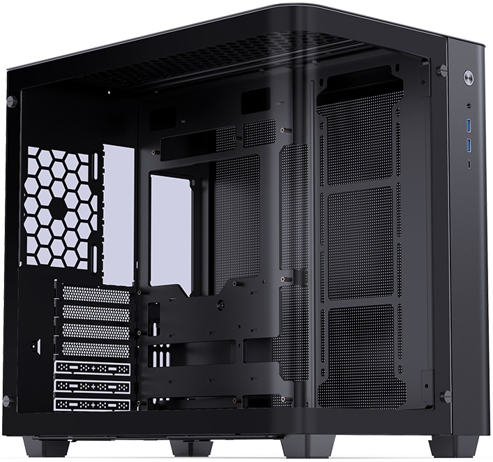 

Корпус JONSBO TK-3, ATX, Midi-Tower, 2xUSB 3.0, USB Type-C, черный, без БП (JONSBO TK-3 Black), TK-3