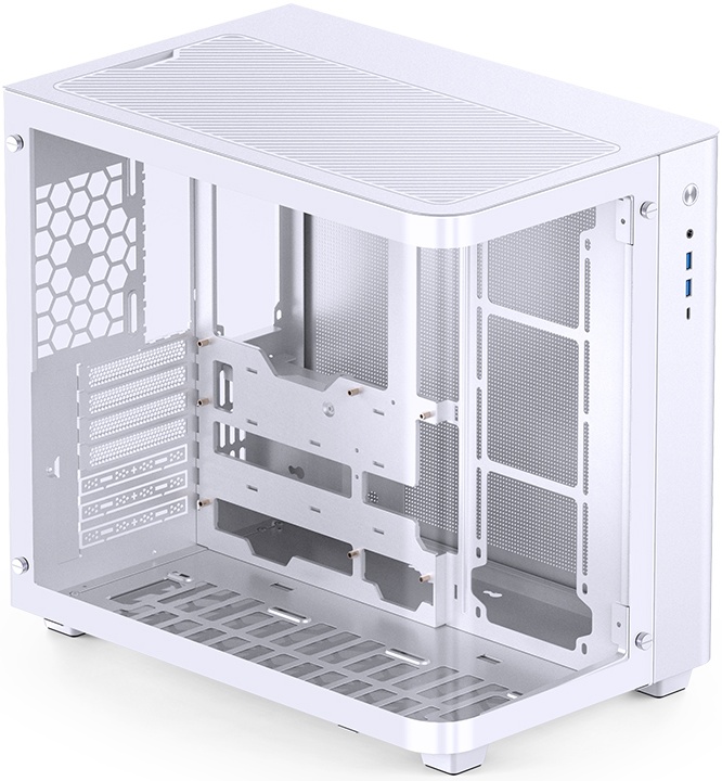 

Корпус JONSBO TK-3, ATX, Midi-Tower, 2xUSB 3.0, USB Type-C, белый, без БП (JONSBO TK-3 White), TK-3