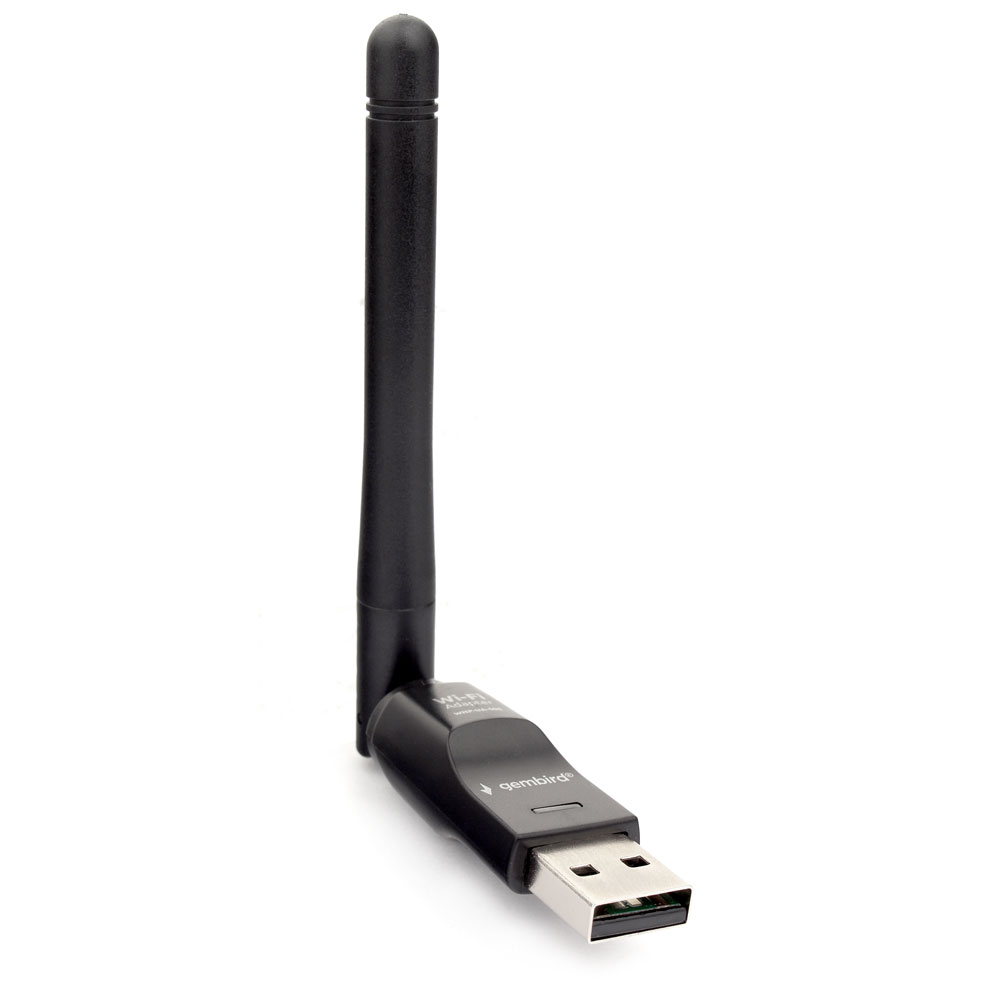 Адаптер Wi-Fi GEMBIRD WNP-UA-011, до 150 Мбит/с, USB (WNP-UA-011)
