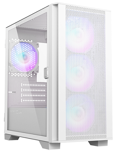 Корпус MONTECH AIR 100 ARGB, Mini-Tower, без БП, белый