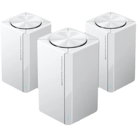 Mesh система Xiaomi Mesh System AC1200, до 1167 Мбит/с, комплект 3