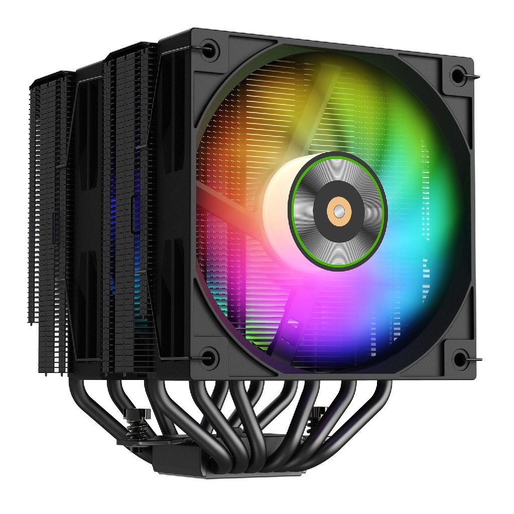 

Кулер для процессора XASTRA AX620 ARGB для Socket/115x/1200/1700/1851/AM4/AM5, 120 мм, 2000rpm, 32.8 дБА, 270 Вт, 4-pin PWM, Al+Cu (AX620-BKAFMX-GL), AX620 ARGB