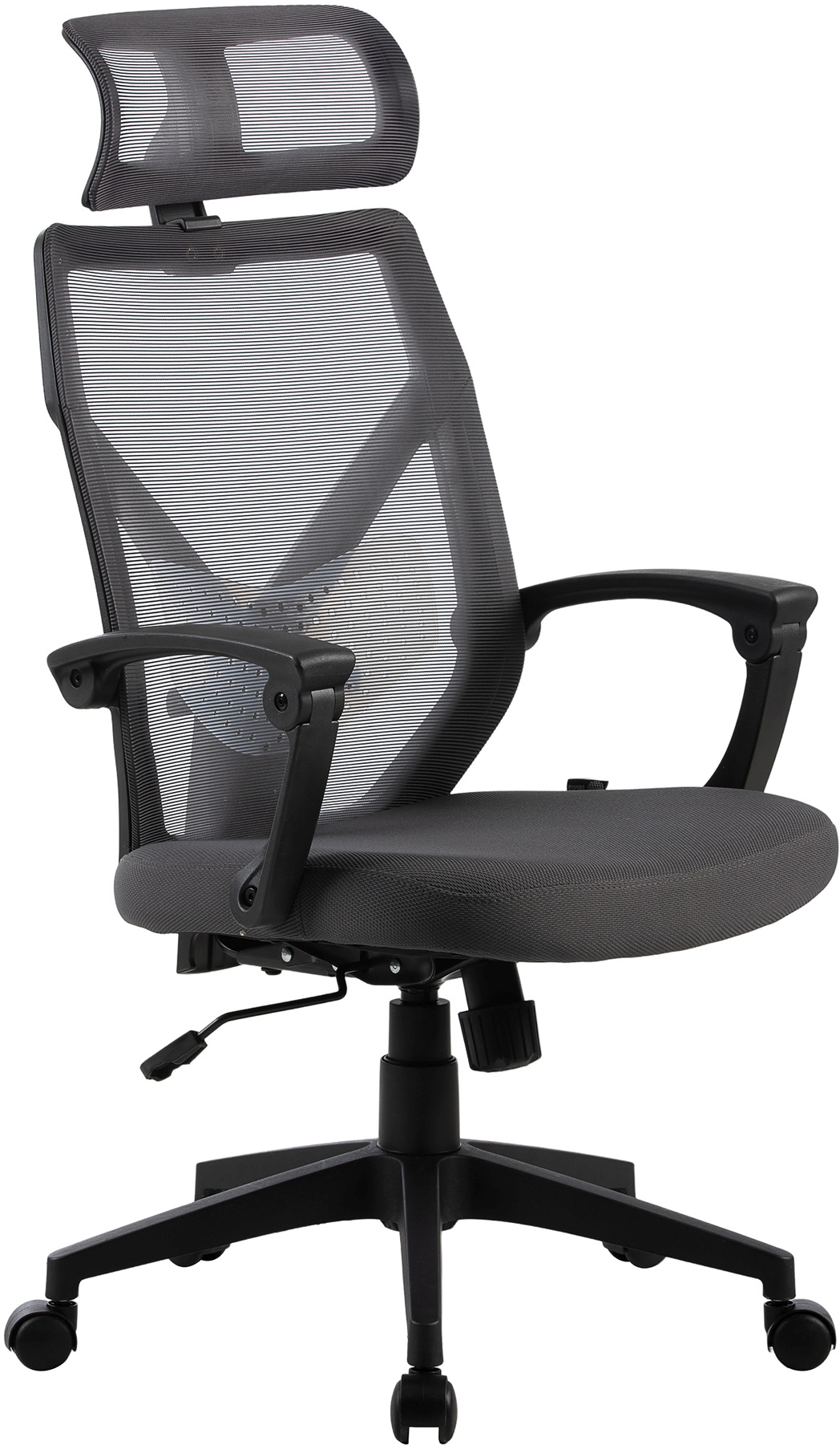 Кресло офисное CACTUS CS-MC414-GY, серый
