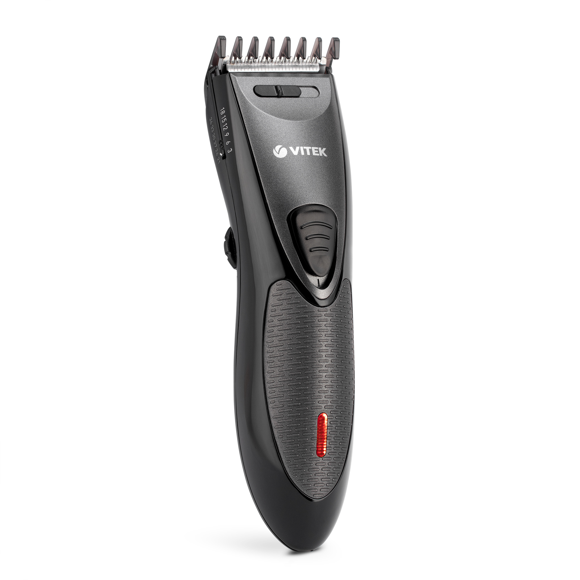 Машинка для стрижки VITEK VT-2567 GR, насадок 2