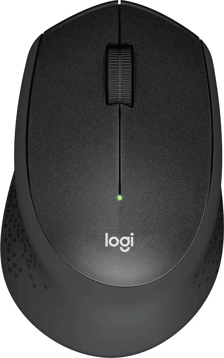 

Мышь беспроводная Logitech M330 SILENT PLUS Black, 1000dpi, оптическая светодиодная, USB, черный (910-004924), M330 SILENT PLUS Black