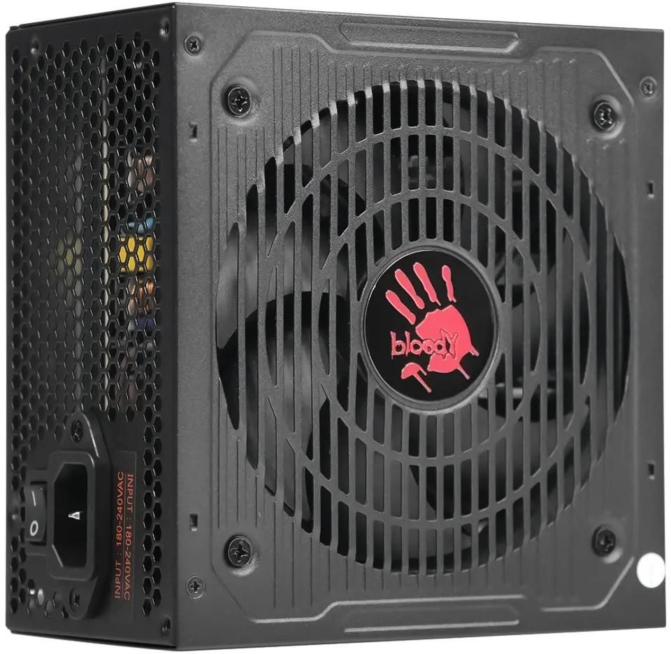 Блок питания 700 Вт, BLOODY BD-PS700W, 120 мм 80 Plus