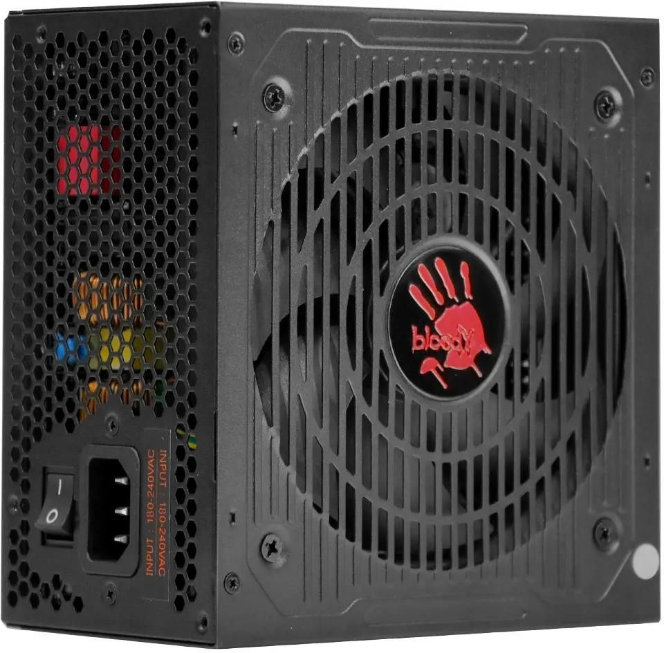 Блок питания 750 Вт, BLOODY BD-PS750G-M, 120 мм 80 Plus Gold