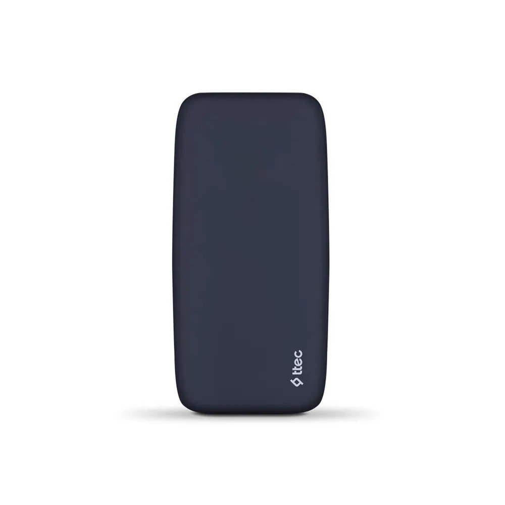 

Портативный аккумулятор (Powerbank) TTEC ChargeUp, 20000 мА·ч, 1xUSB, 2.1А, Type-C, синий (2BB210L), ChargeUp