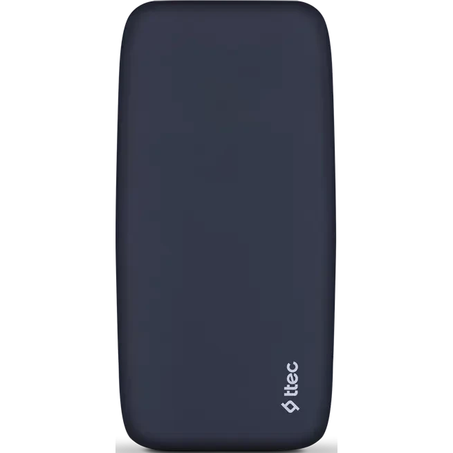

Портативный аккумулятор (Powerbank) TTEC ChargeUp Pro, 20000 мА·ч, 1xUSB, 2.1А, Type-C, QC, PD, темно-синий (2BB212L), ChargeUp Pro
