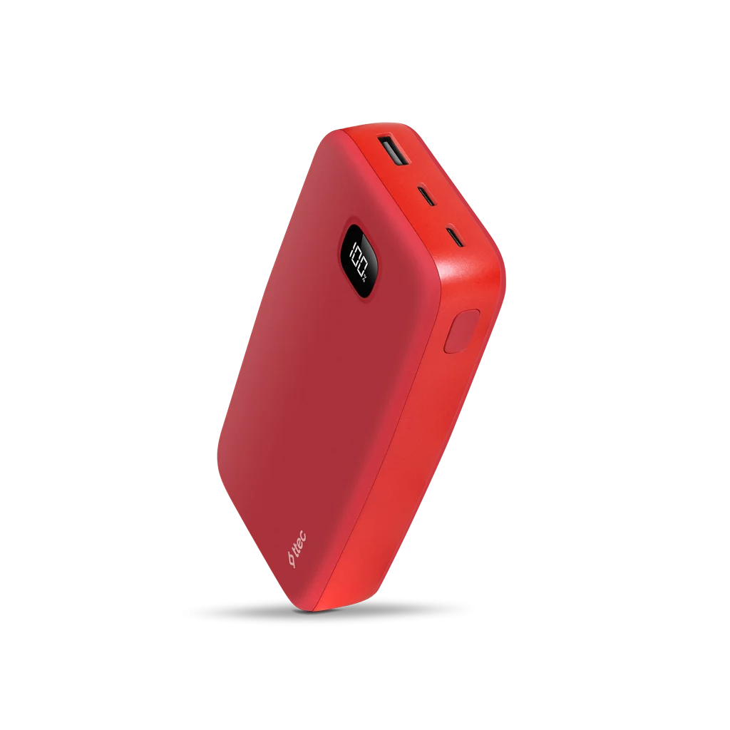 

Портативный аккумулятор (Powerbank) TTEC ChargeUp Pro LCD PD, 20000 мА·ч, 1xUSB, 2.4А, Type-C, QC, PD, красный (2BB213GK), ChargeUp Pro LCD PD