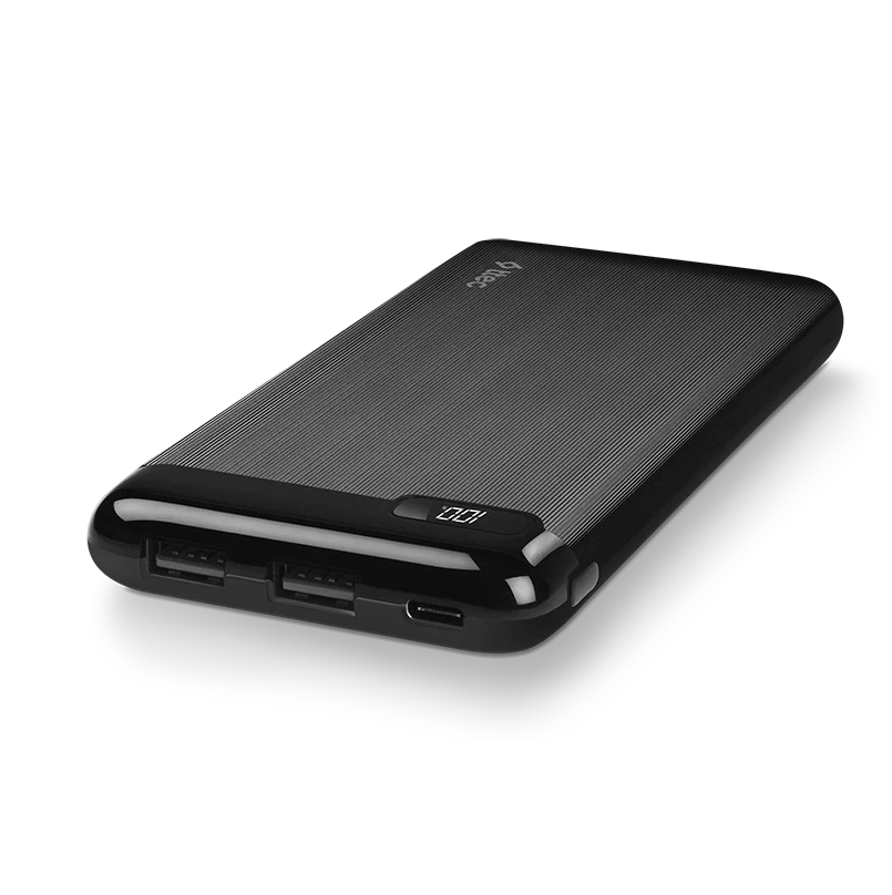 

Портативный аккумулятор (Powerbank) TTEC PowerSlim LCD, 10000 мА·ч, 2xUSB, 2.1А, Type-C, QC, PD, черный (2BB183S), PowerSlim LCD