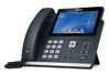 VoIP-телефон Yealink SIP-T48U, 16 SIP-аккаунтов, цветной дисплей, PoE, черный б/у, после ремонта, следы эксплуатации, комплект полный