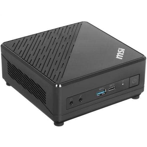 Неттоп MSI Cubi 5 10M-840XRU, Intel Core i7 10510U 1.8 ГГц, 16Gb RAM, 512Gb SSD, Wi-Fi, BT, без ОС, черный (9S6-B18311-840) б/у, после ремонта, мелкие потертости на глянцевой поверхности, наработка