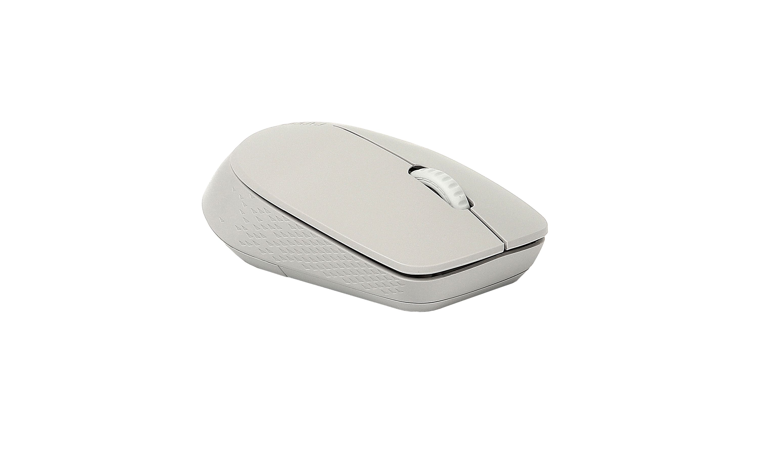 

Мышь беспроводная Rapoo M100, 1300dpi, оптическая светодиодная, Wireless, USB, светло-серый (18185), M100