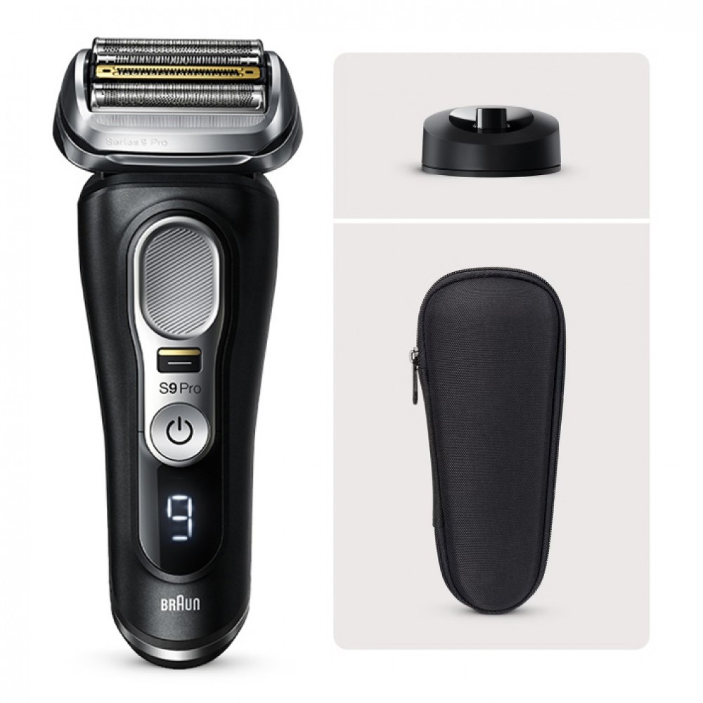 

Бритва Braun Series 9 Pro 9410s, зарядая станция, серый/черный, 9410s