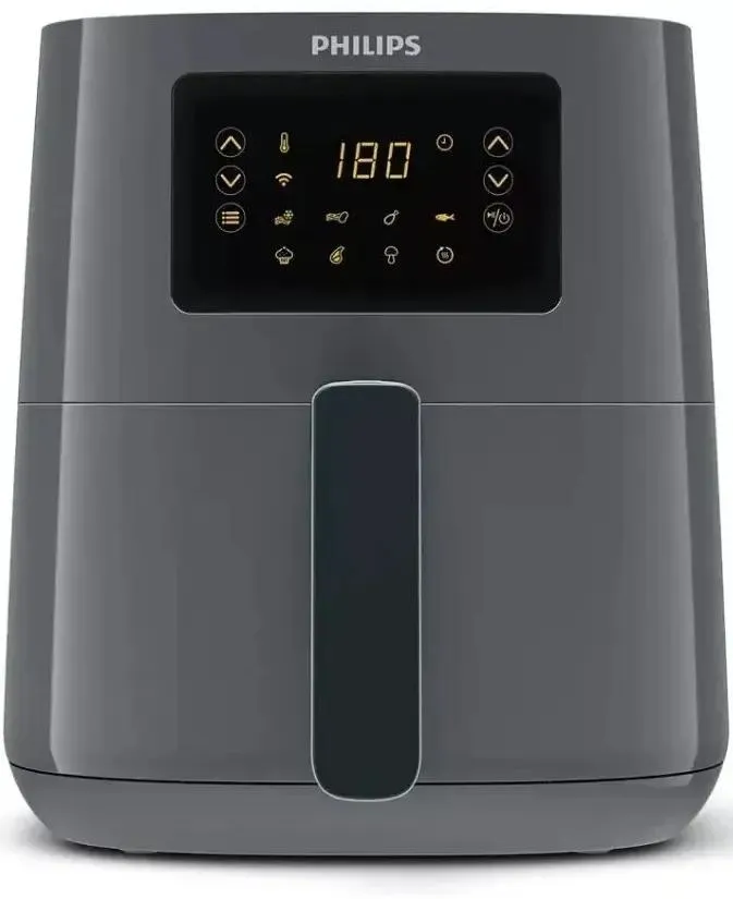 

Аэрогриль Philips 3000 Series HD9255/60 1.4 кВт, 4.1 л, серый, HD9255/60