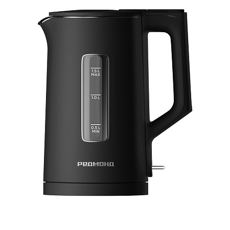

Чайник электрический REDMOND KG255 1.5л. 1.5 кВт, стекло/пластик, черный ( KG255), KG255