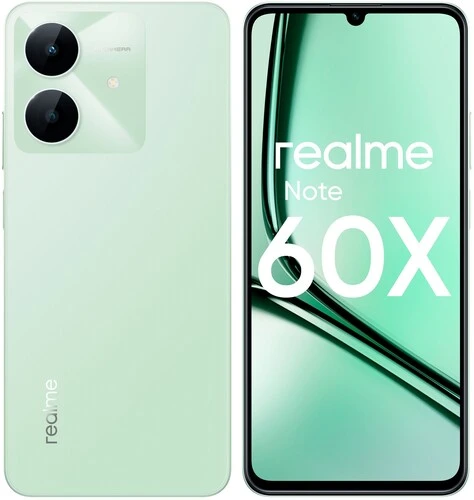 Смартфон Realme Note 60x 3Gb/64Gb зеленый (RMX3938/RLM-3938.3-64.GN)