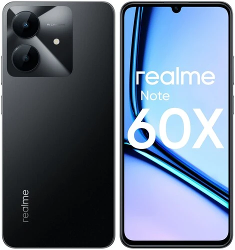 Смартфон Realme Note 60x 3Gb/64Gb черный (6941764448933)
