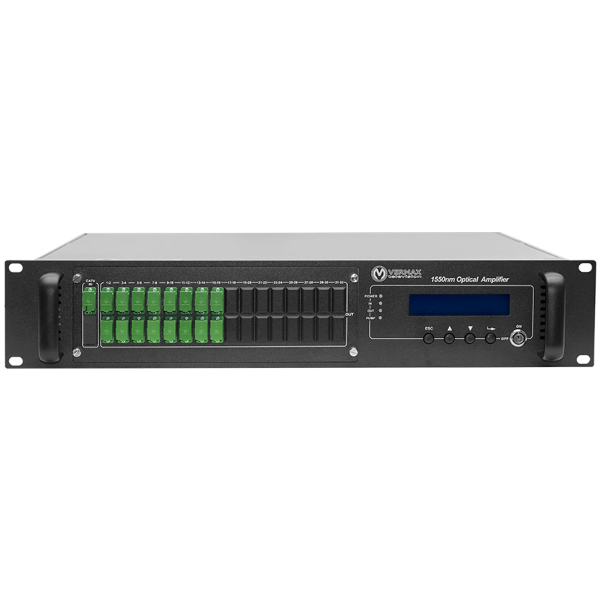 

Оптический усилитель VERMAX MLP-16x20, для сетей КТВ, 16*20dBm, серый (Vermax-MLP-16x20), MLP-16x20