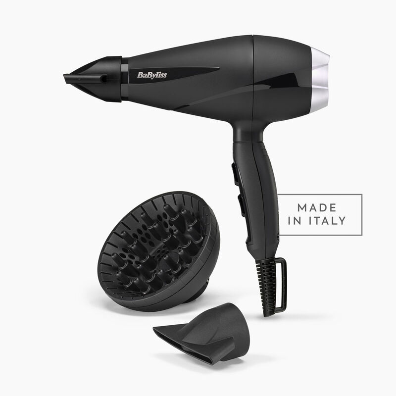 

Фен Babyliss 6710DE 2.1 кВт, режимов: 2, насадок: 2, черный, 6710DE