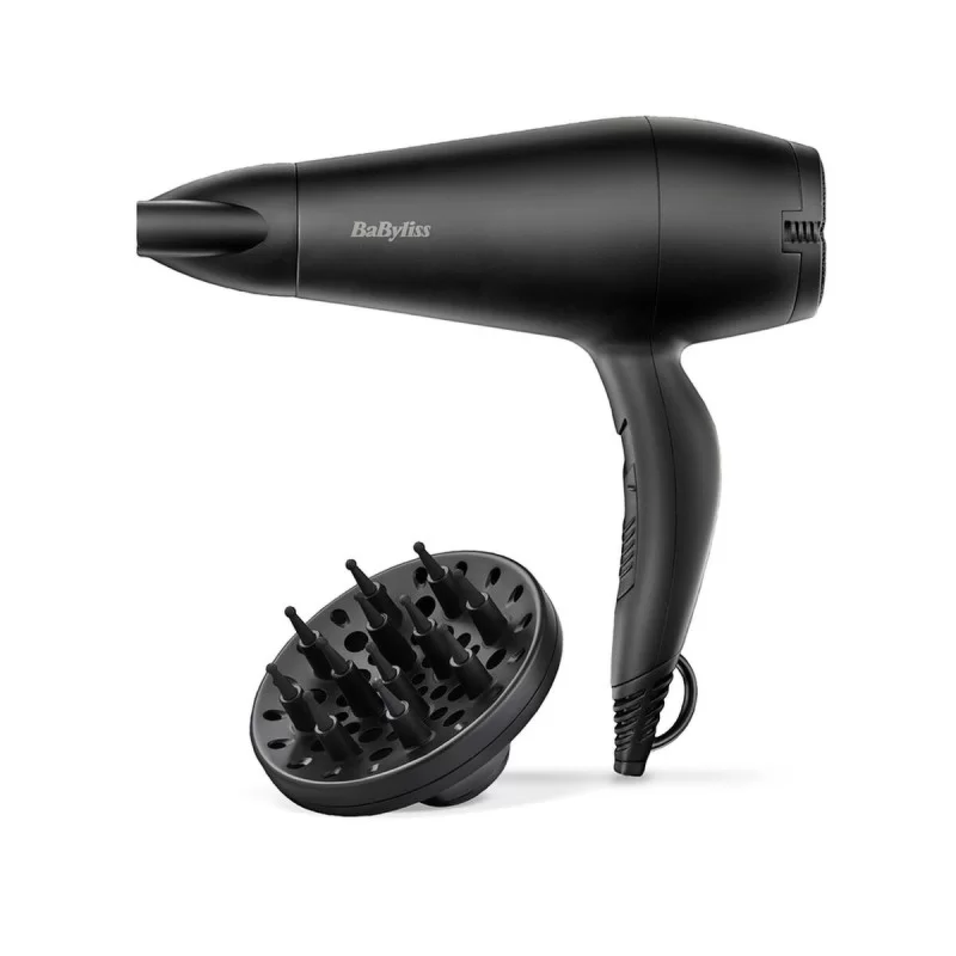 Фен Babyliss D215DE 2 кВт, режимов: 2, насадок: 2