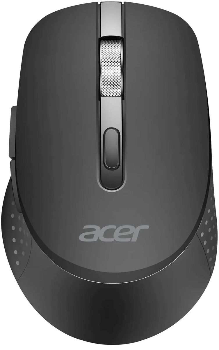 Мышь беспроводная ACER OMR310 1600dpi оптическая светодиодная BluetoothРадиоканал черный ZLMCECC031 1400₽