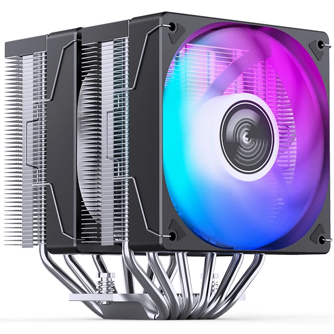 

Кулер для процессора Jonsbo CR-3000E Black для Socket/115x/1200/1700/1851/AM4/AM5, 120 мм, 1600rpm, 34 дБА, 260 Вт, 4-pin PWM, Al+Cu, FRGB (CR-3000E(Color) Black), CR-3000E Black