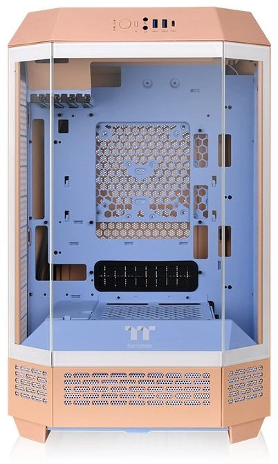 

Корпус Thermaltake The Tower 300 Peach Fuzz, mATX, Micro-Tower, 2xUSB 3.0, USB Type-C, персиковый, без БП (CA-1Y4-00SKWN-00), 300 Peach Fuzz