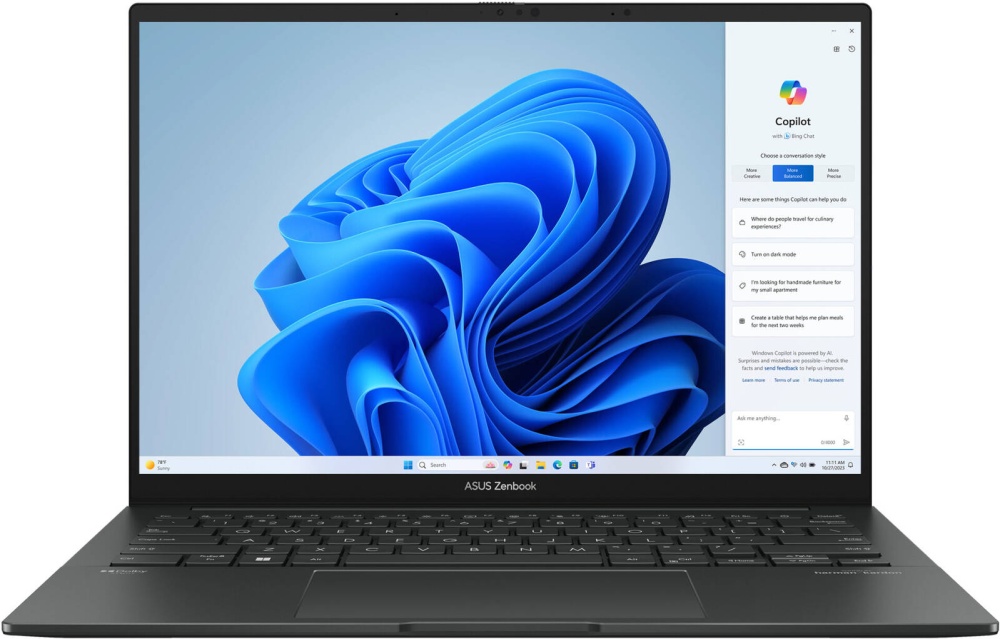 Ноутбук 14" ASUS ZenBook 14 Q425MA-U71TB, темно-серый (90NB11R7-M00JY0)