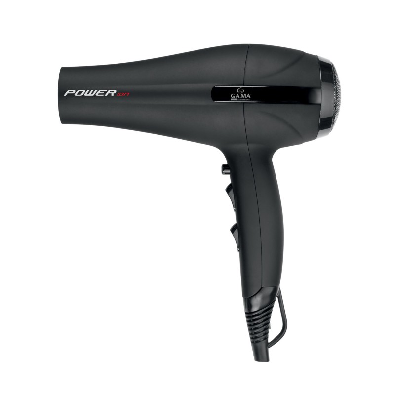 

Фен Ga.Ma POWER ION 2.2 кВт, режимов: 3, насадок: 3, черный (GH2651), POWER ION