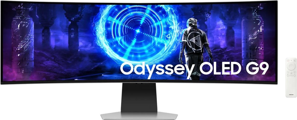 Монитор 49" Samsung Odyssey OLED G9 S49DG952SI серебристый
