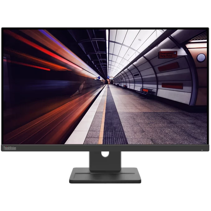 

Монитор 23.8" Lenovo E24-30 IPS, 1920x1080 (16:9), 250кд/м2, 100 Гц, 4 мс, 178°/178°, VGA, HDMI, DisplayPort, черный (63EDXAR2CB), E24-30