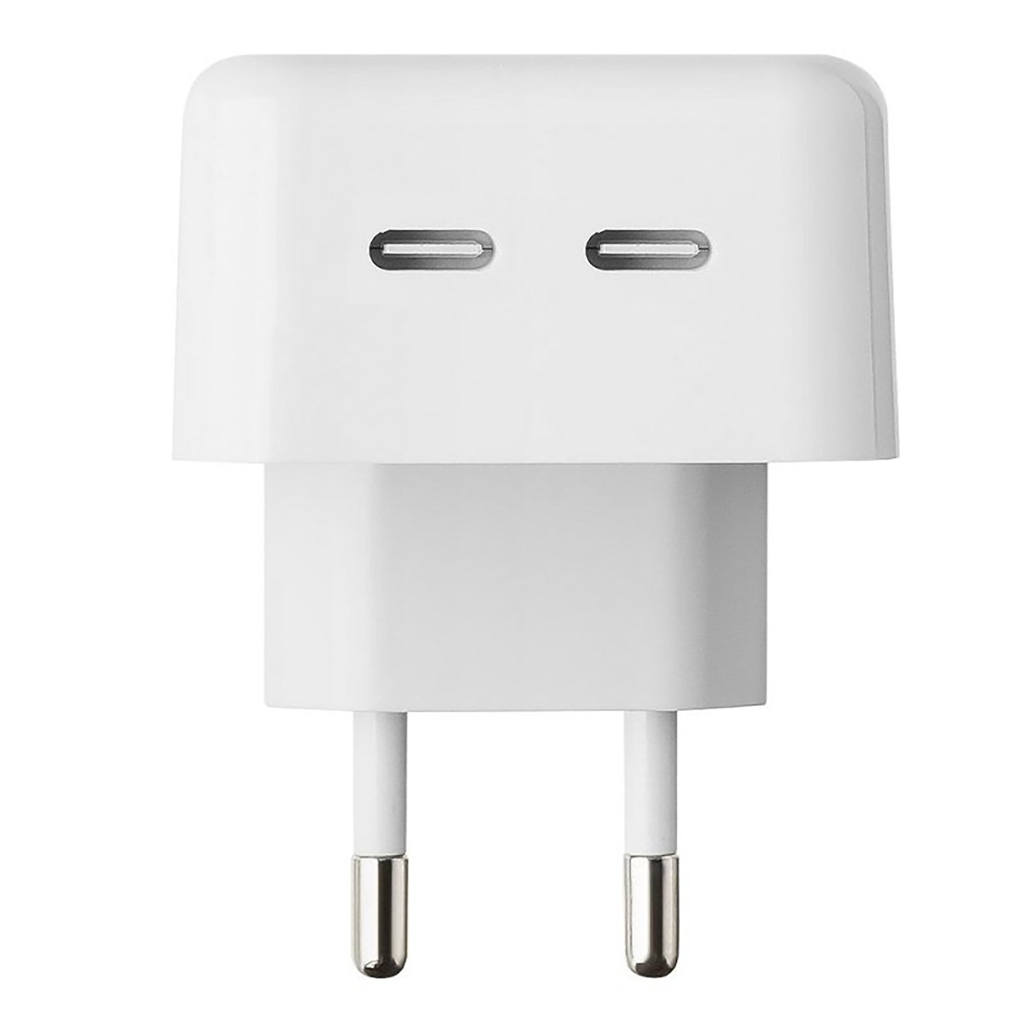 

Сетевое зарядное устройство ORG 35 Вт, EU, 2xUSB type-C, PD, белый (221606)