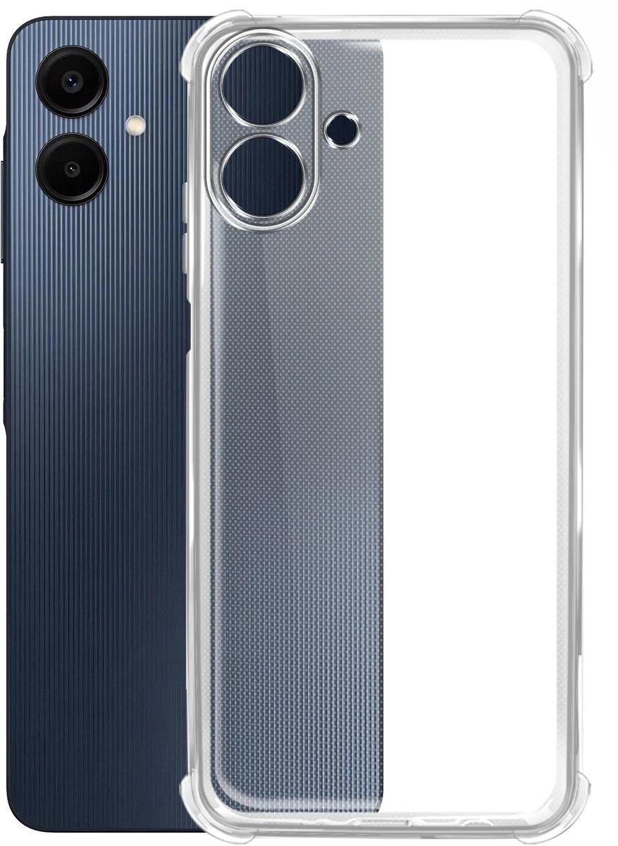 

Чехол-накладка BoraSCO для смартфона Samsung Galaxy A06, силикон, прозрачный (73832)