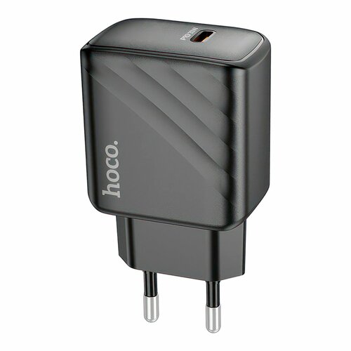 

Сетевое зарядное устройство Hoco Value CS22A 30 Вт, EU, USB type-C, PD, черный (6942007609913), CS22A