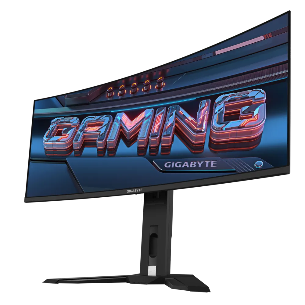 

Монитор 34" Gigabyte MO34WQC2 OLED, изогнутый, 3440x1440 (16:9), 250кд/м2, 240 Гц, 0.03 мс, 178°/178°, HDMI, DisplayPort, USB Type-C, USB-Hub, черный (MO34WQC2 EK), MO34WQC2