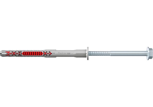 

Саморез Дюбель рамный 1 см x 18 см, оцинкованное покрытие, серый, 50 шт., Fischer DuoXpand (562172)