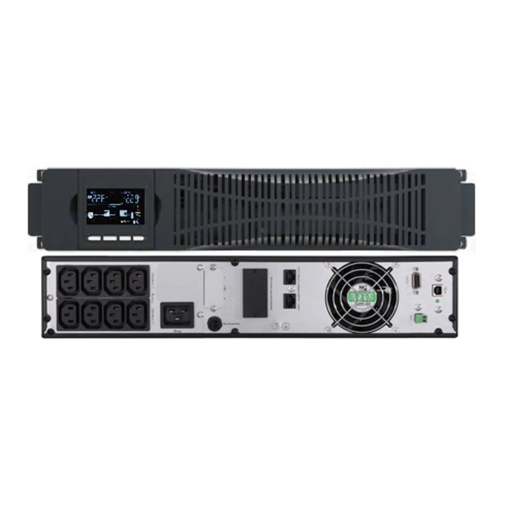 ИБП SNR PF-1.0, 2000 В·А, 2 кВт, черный
