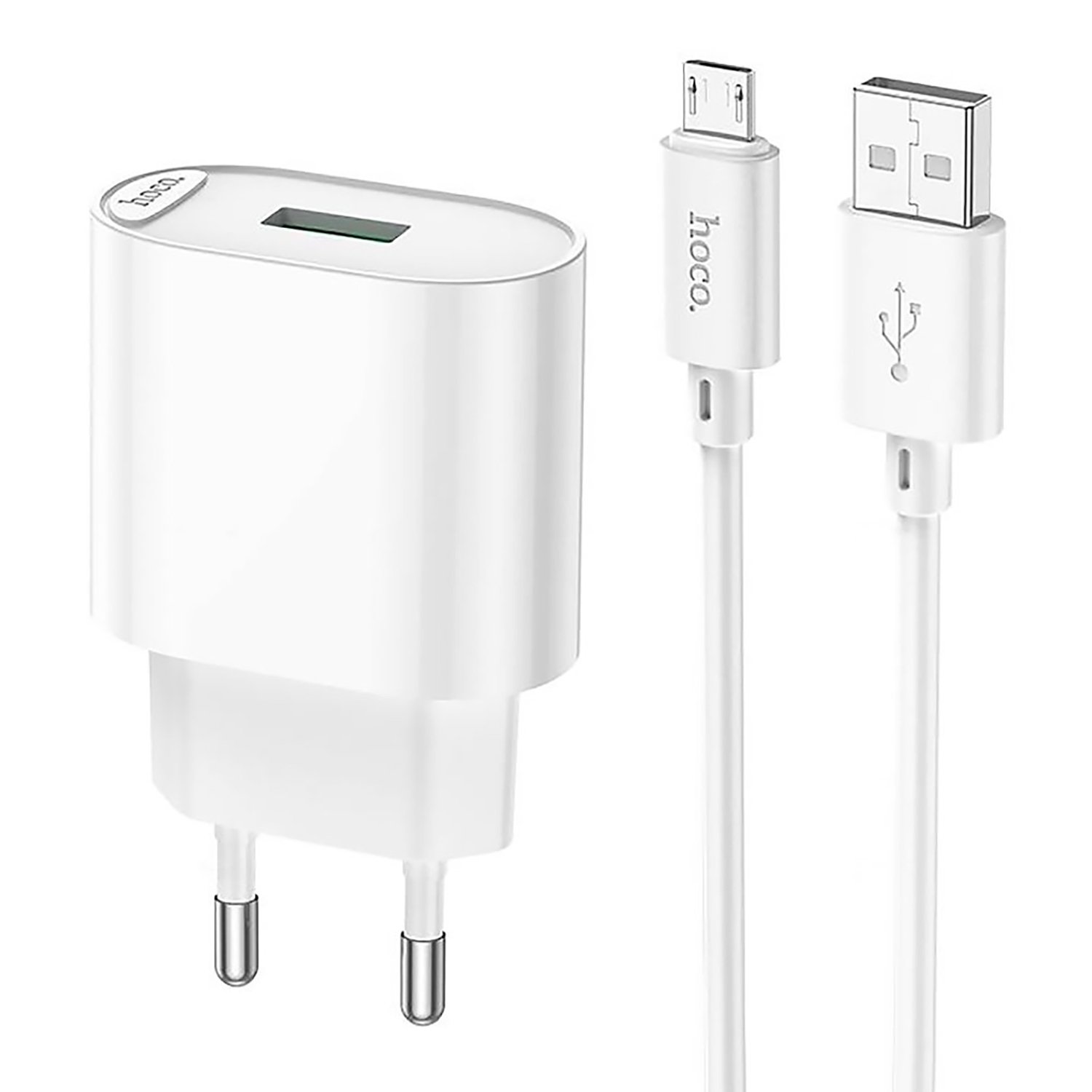 

Сетевое зарядное устройство Hoco C109A 18 Вт, USB, Quick Charge, 3А, белый (6931474784827), C109A