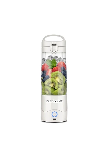 

Блендер портативный Nutribullet NBP003W 200 Вт, 475 мл, белый (NBP003W), NBP003W